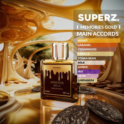 Superz Budapest Memories Gold Extrait De Parfum
