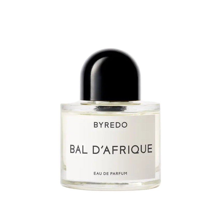 Byredo Bal D'Afrique eau de parfum bottle on a white background