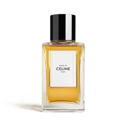 Celine perfume bottle on a white background