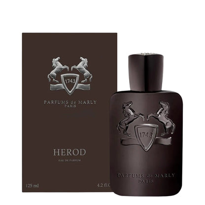 Parfums de Marly Herod perfume bottle and packaging on a white background